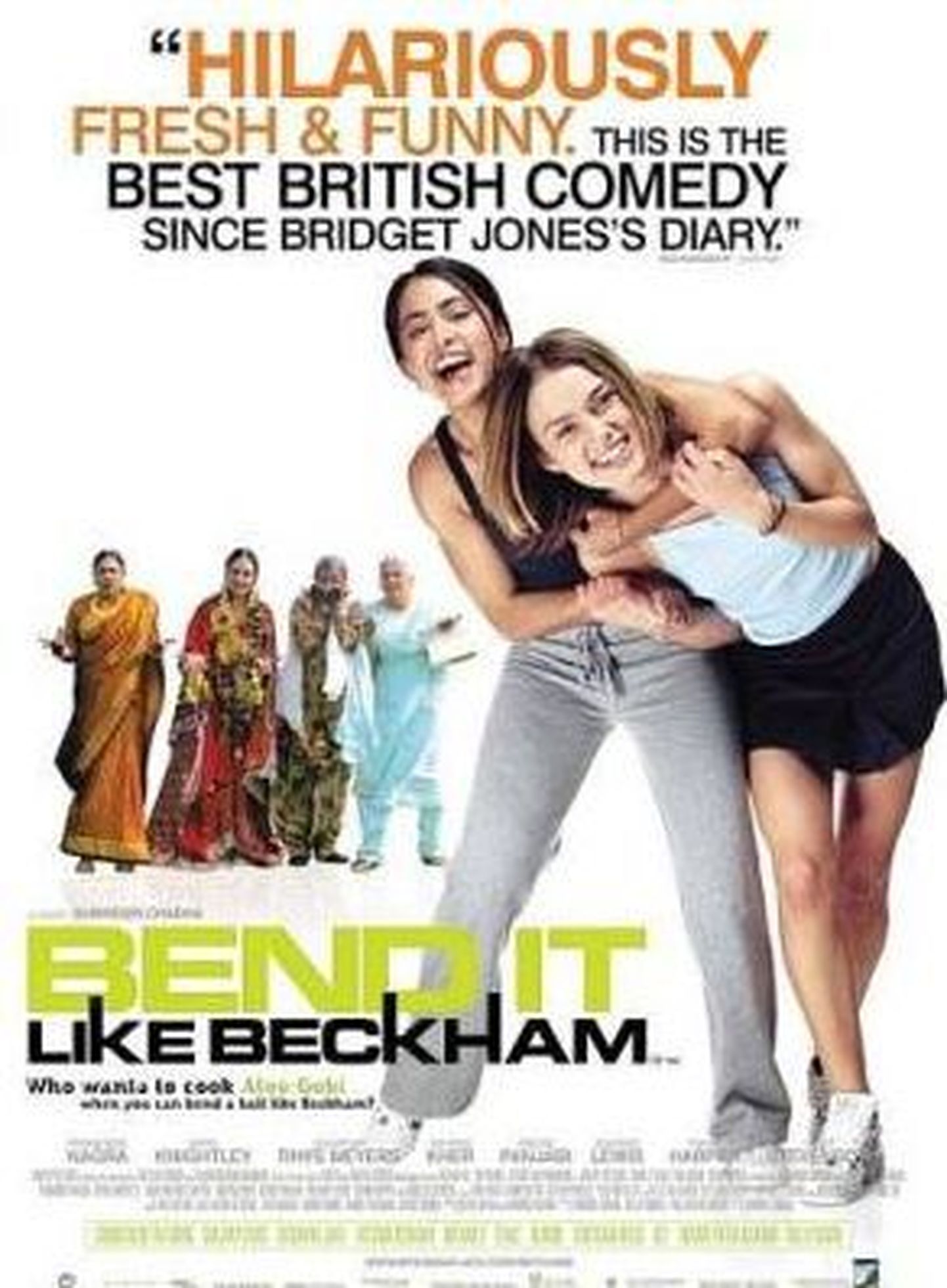Filmi «Bend It Like Beckham» reklaamplakat