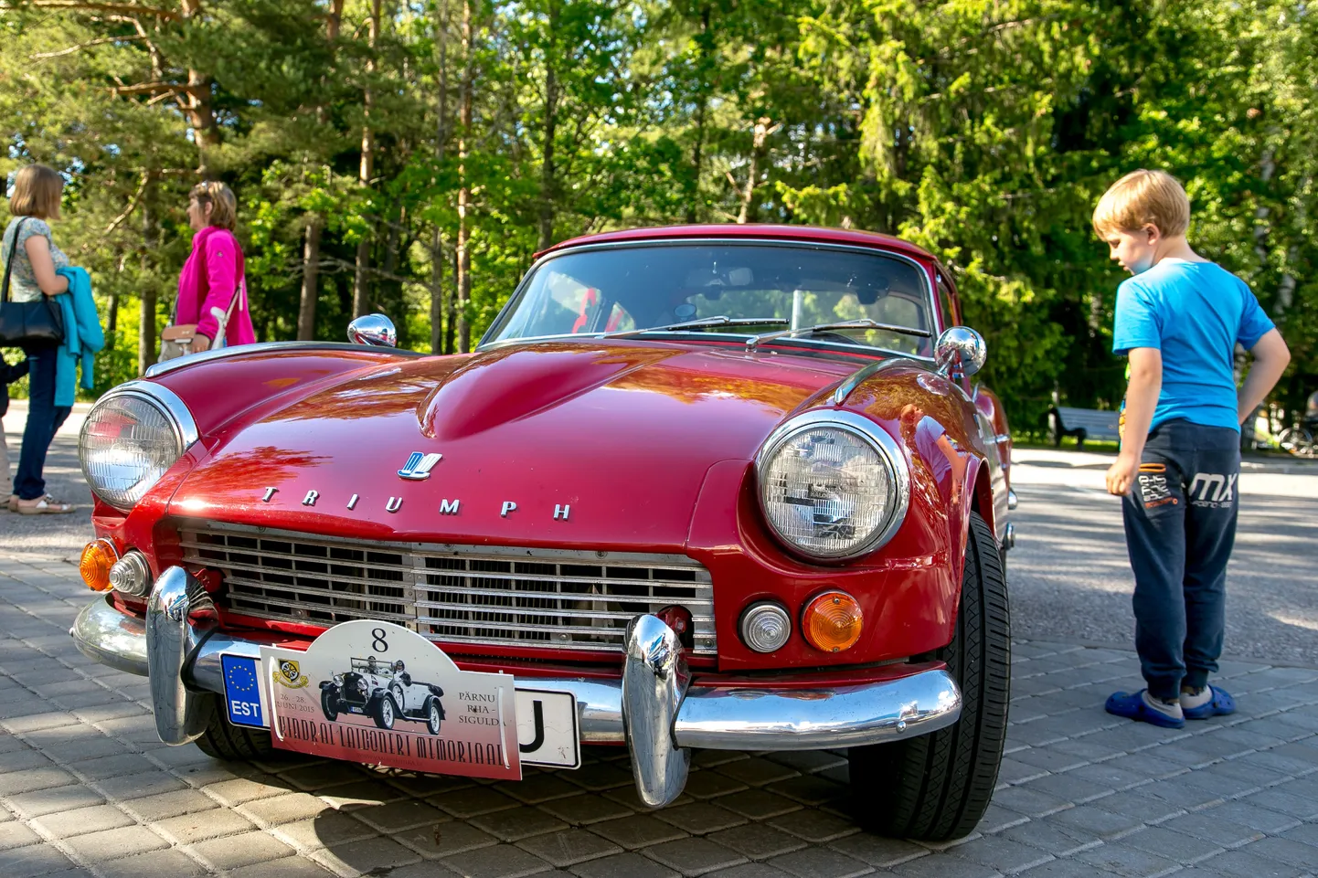 Vanad autod Pärnus.