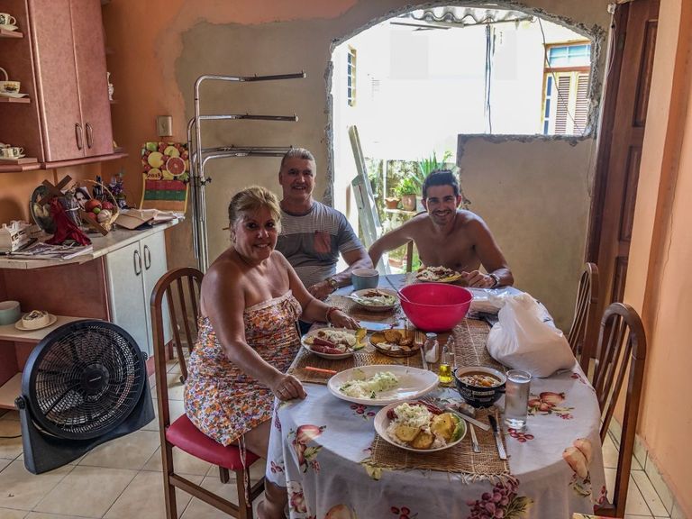 Perekond, kelle juures Havannas aega veetsin