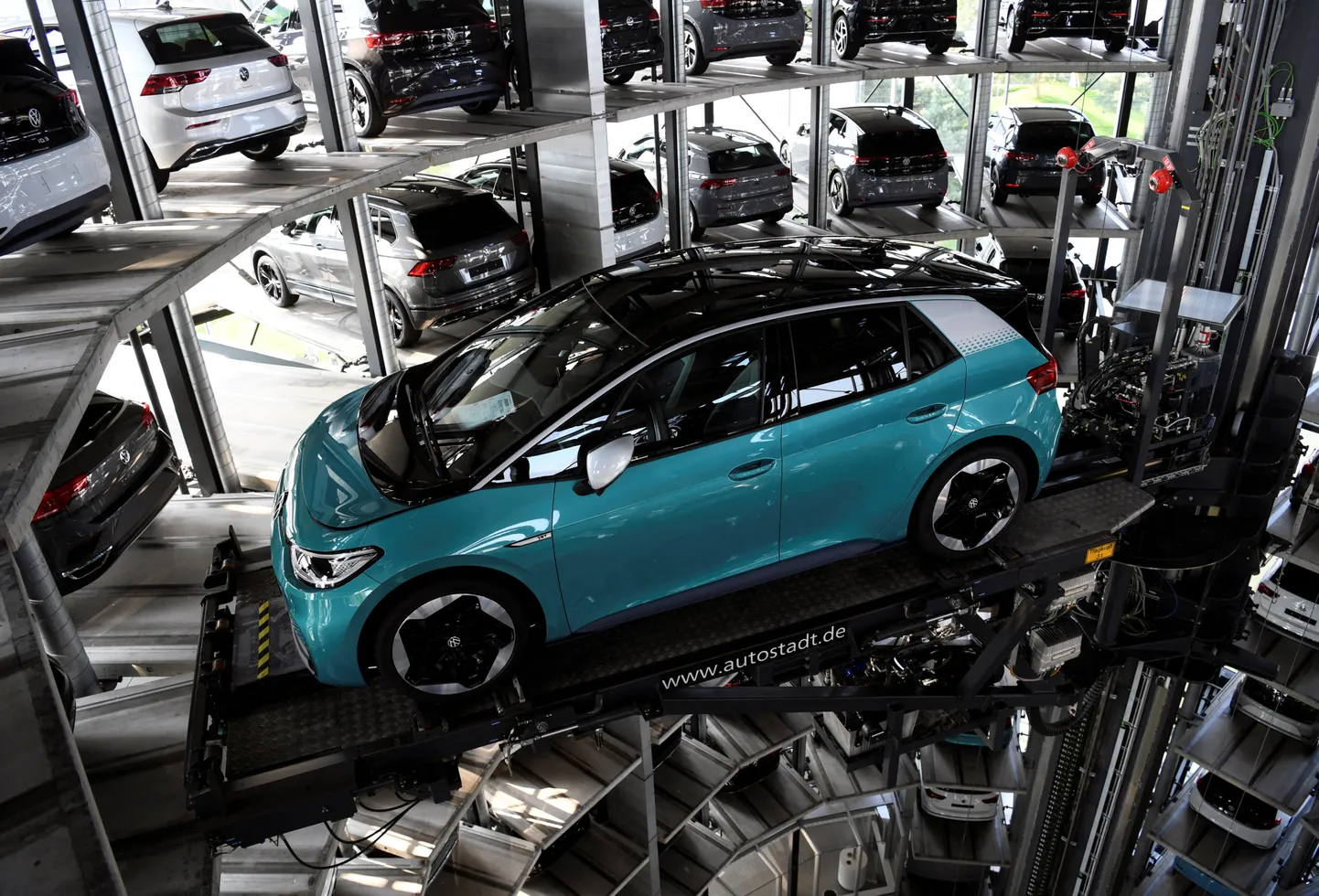 Электромобиль Volkswagen.