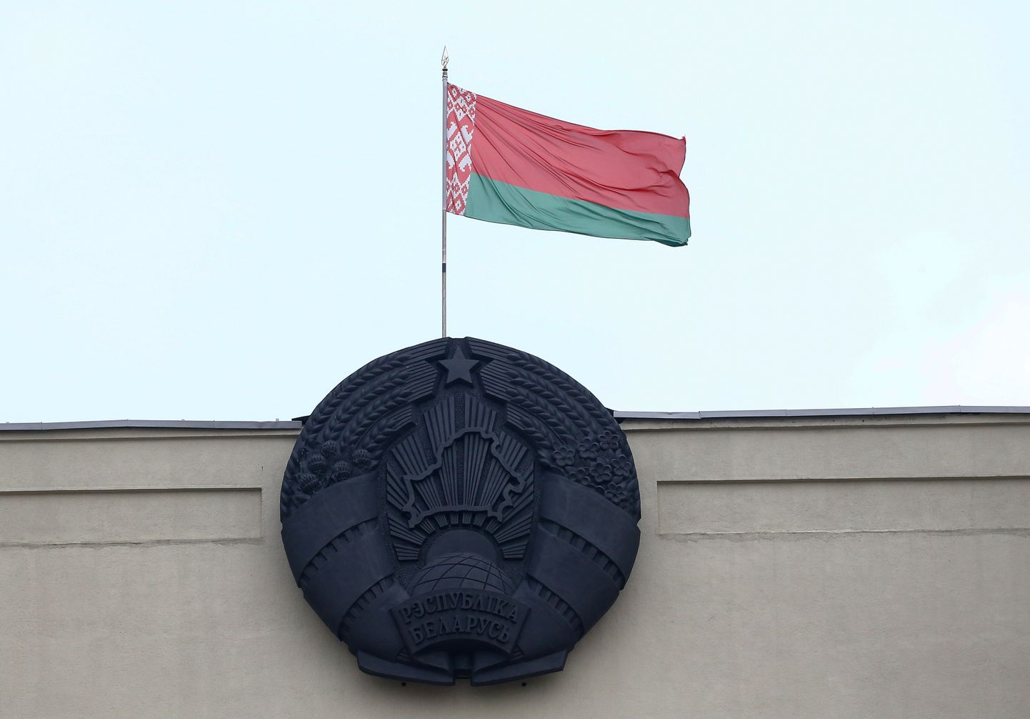 Флаг Беларуси. Иллюстративное фото.