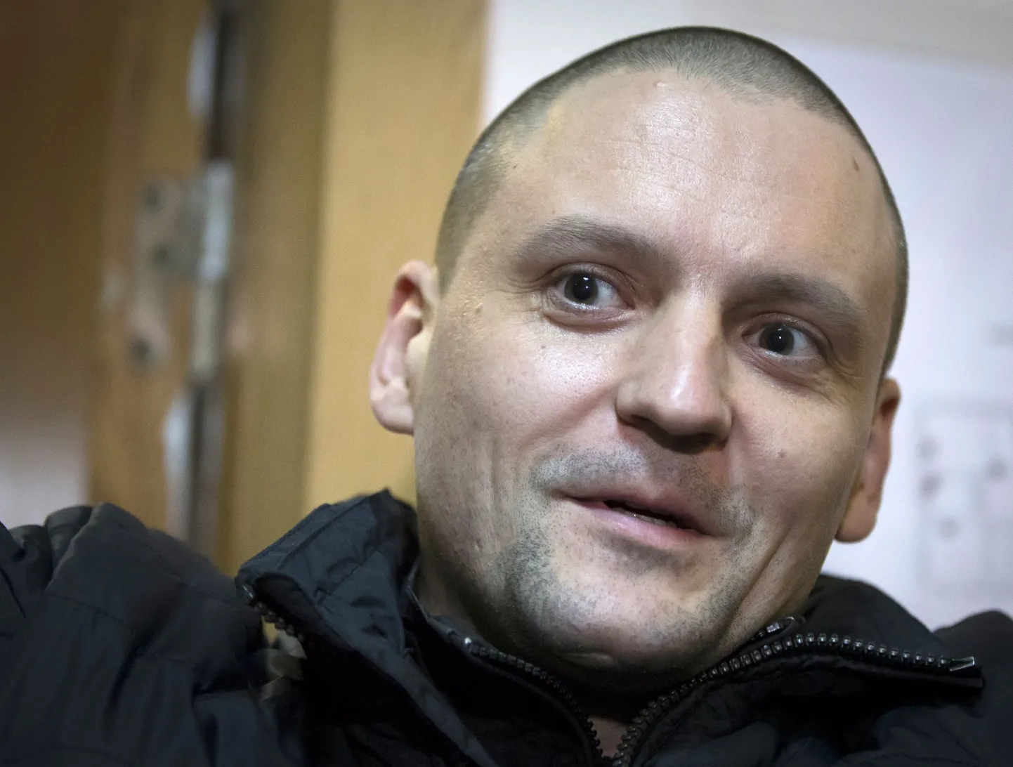 Сергей Удальцов в суде 1 апреля.
