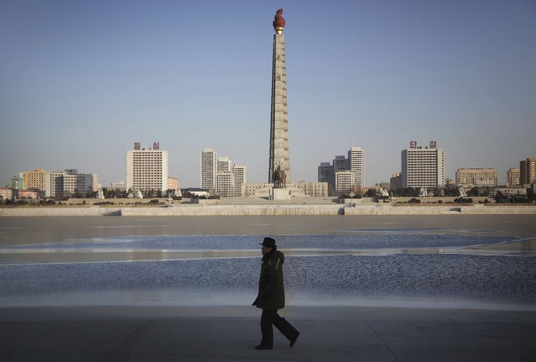Pyongyang. (AP Photo/Wong Maye-E)