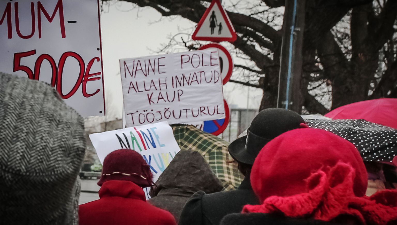 Sotsiaaldemokraadid avaldasid nädalavahetusel Pärnus meelt palgalõhe vastu.