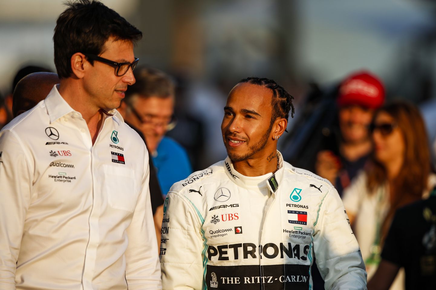 Viimati kohtusid kuuekordne vormel 1 maailmameister Lewis Hamilton ja Mercedese vormelitiimi boss Toto Wolff novembris Abu Dhabis.