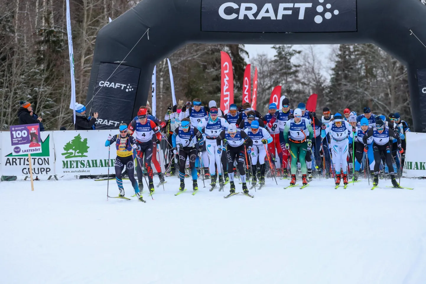38. Viru maratoni start.