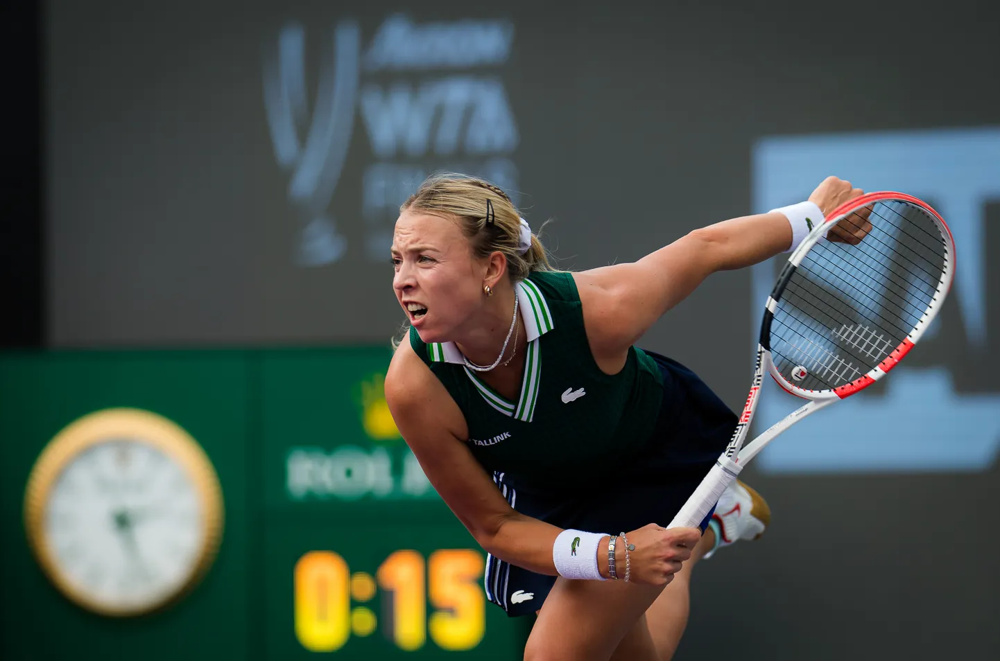 Kui Anett Kontaveidil oma serv õnnestub, on ta Martina Navratilova sõnul Karolina Pliškova vastu kerge favoriit.