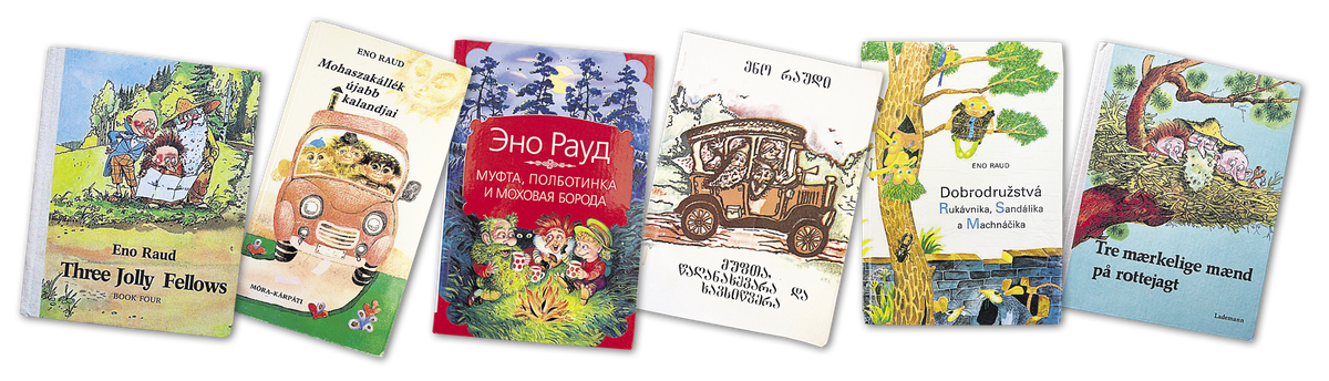 Naksitrallide seiklustest kõnelev raamat on ilmunud 18 keeles.
