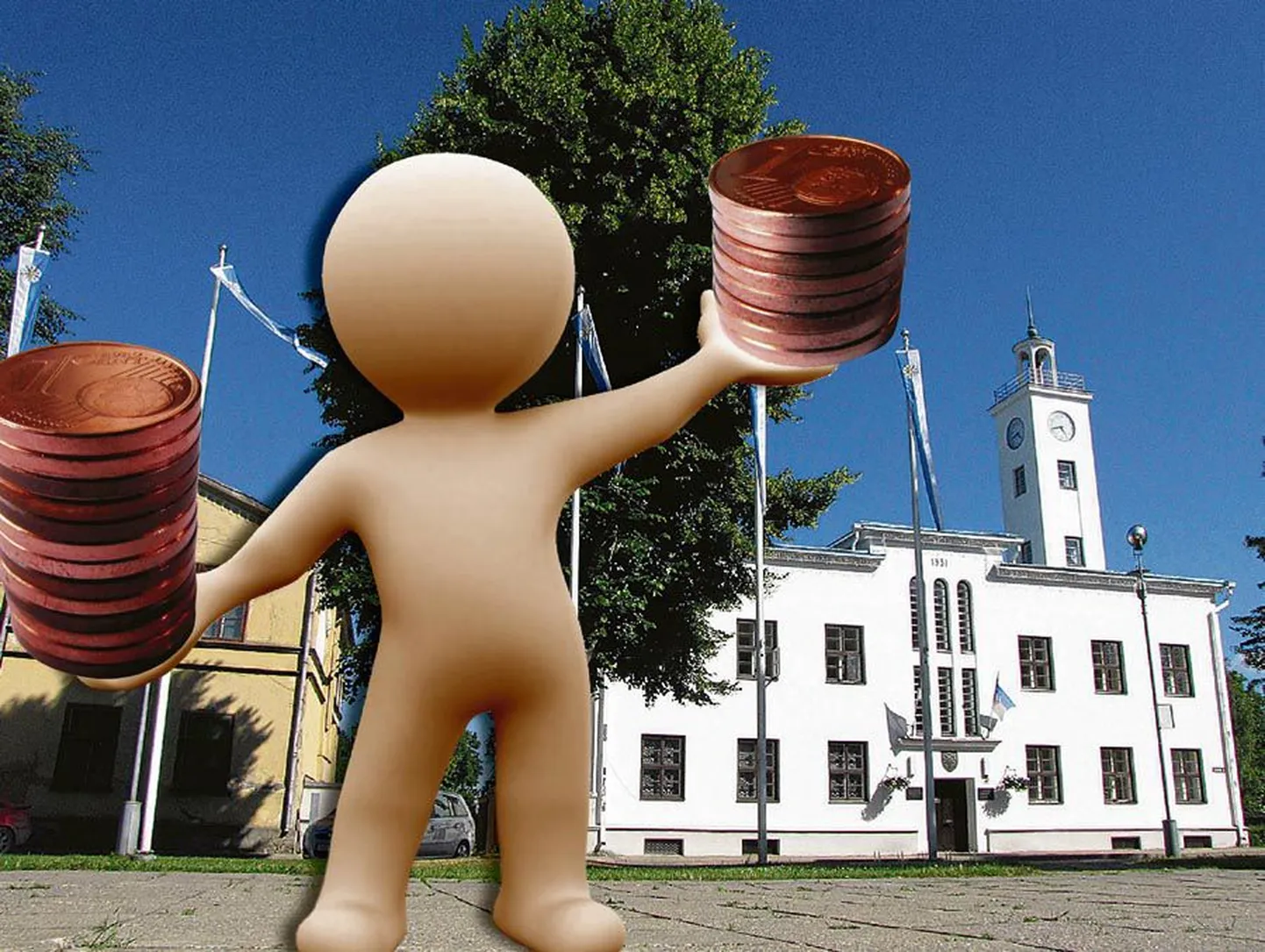 Kui 2010. aastal võttis volikogu sadadelt linnapalgal olevatelt töötajatelt 12—15 protsenti palgast maha, siis nüüd paneb volikogu vähendatud palgale seitse protsenti otsa tagasi.