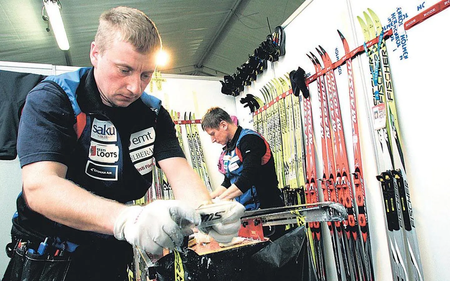 Murdmaasuusatajate hooldemees Eero Bergman on tööd õppinud 11 aastat ja sõitis nüüd oma kolmandatele olümpiamängudele.
