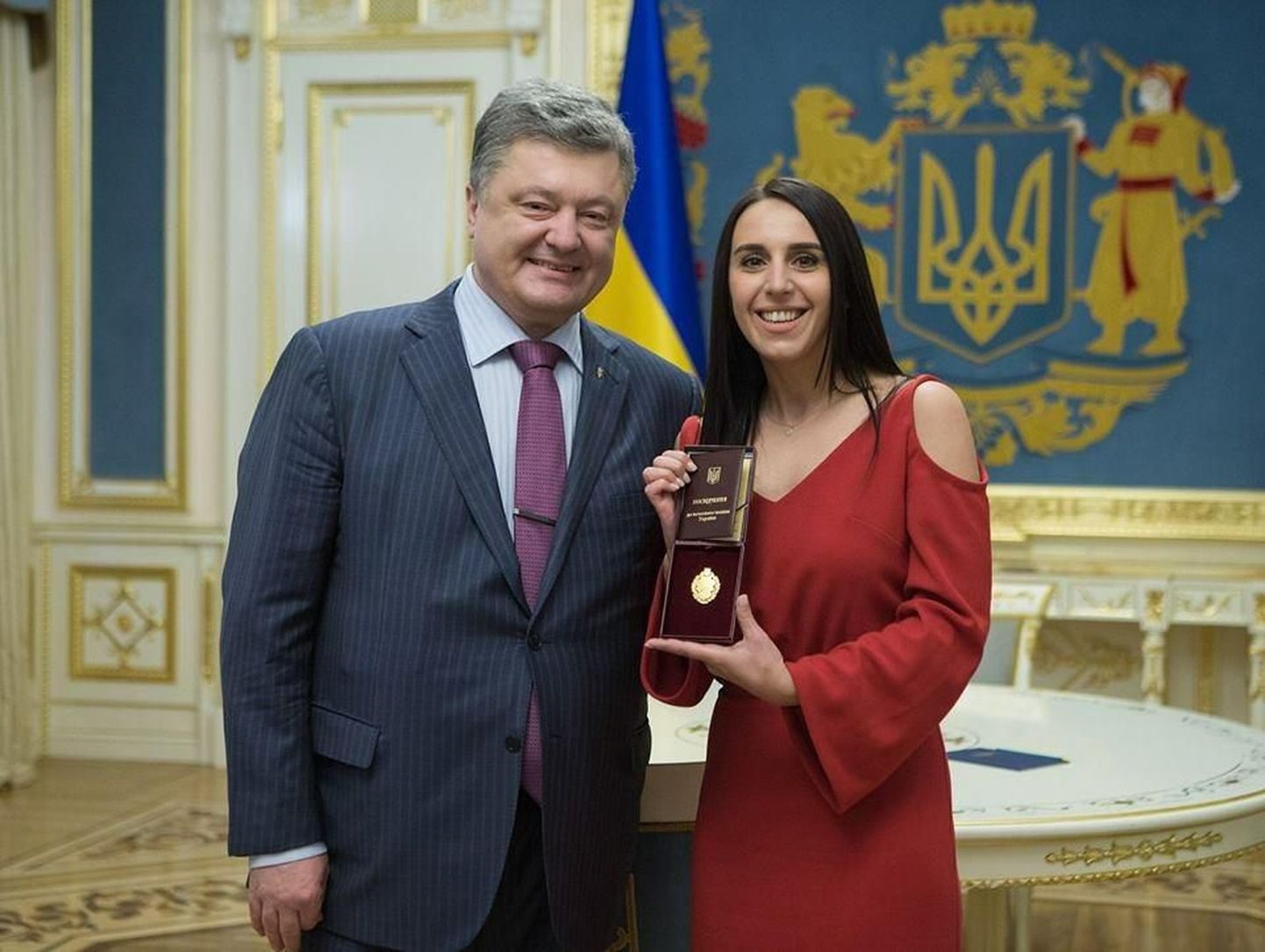Lauljatar Jamala sai Ukrainas mõjuka auhinna