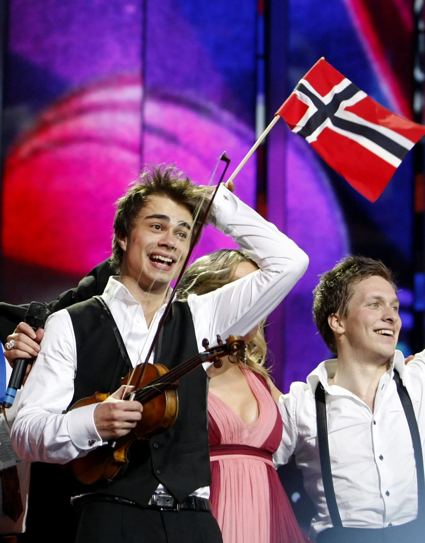Alexander Rybak Eurovisioonil Moskvas 2009.