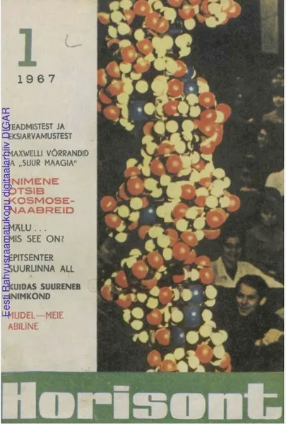 Ajakirja Horisont esimene number