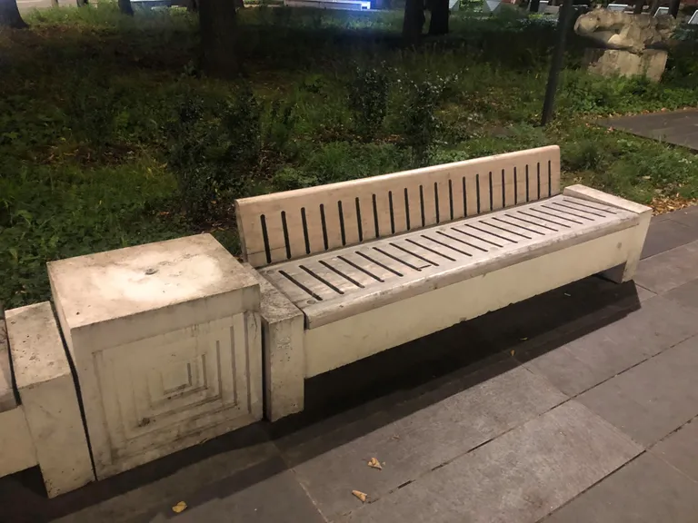 Скамейки в парке Таммсааре