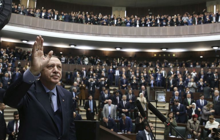Erdoğan täna Ankaras.