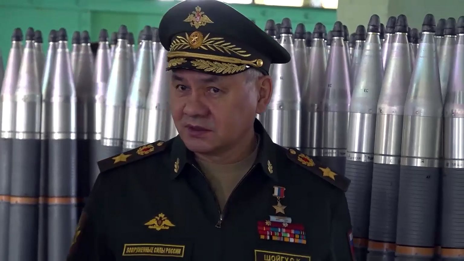 Krievijas aizsardzības ministrs Sergejs Šoigu
