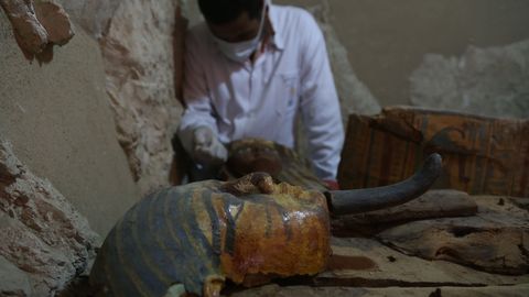 Галерея: в Египте найдены шесть мумий возрастом более трех тысяч лет