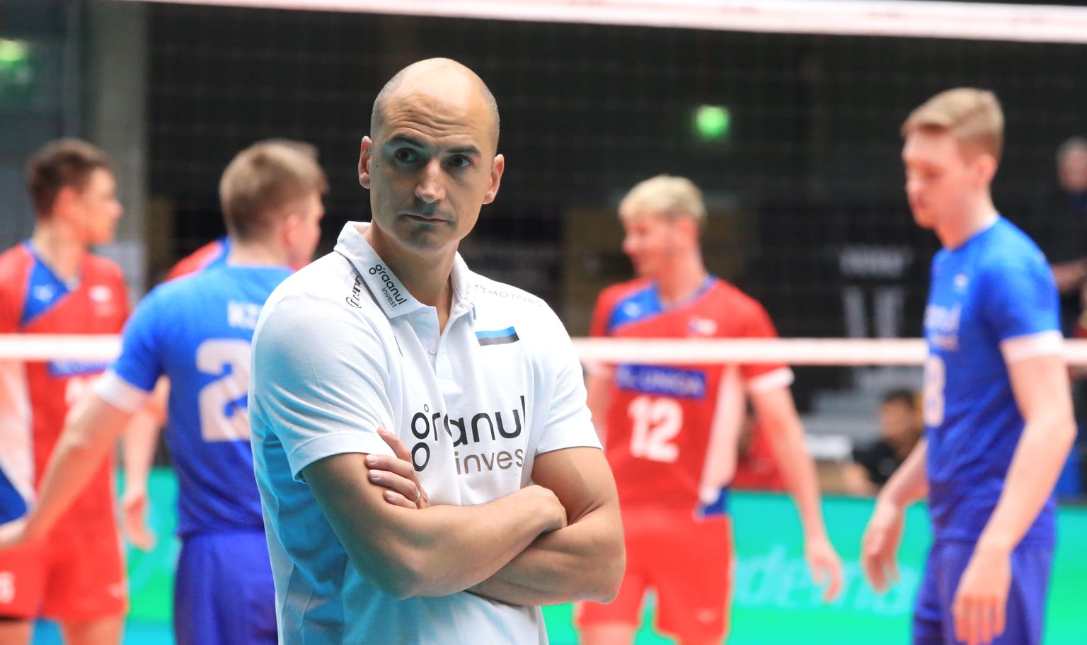 Eesti meeste võrkpallikoondise peatreener Fabio Soli.