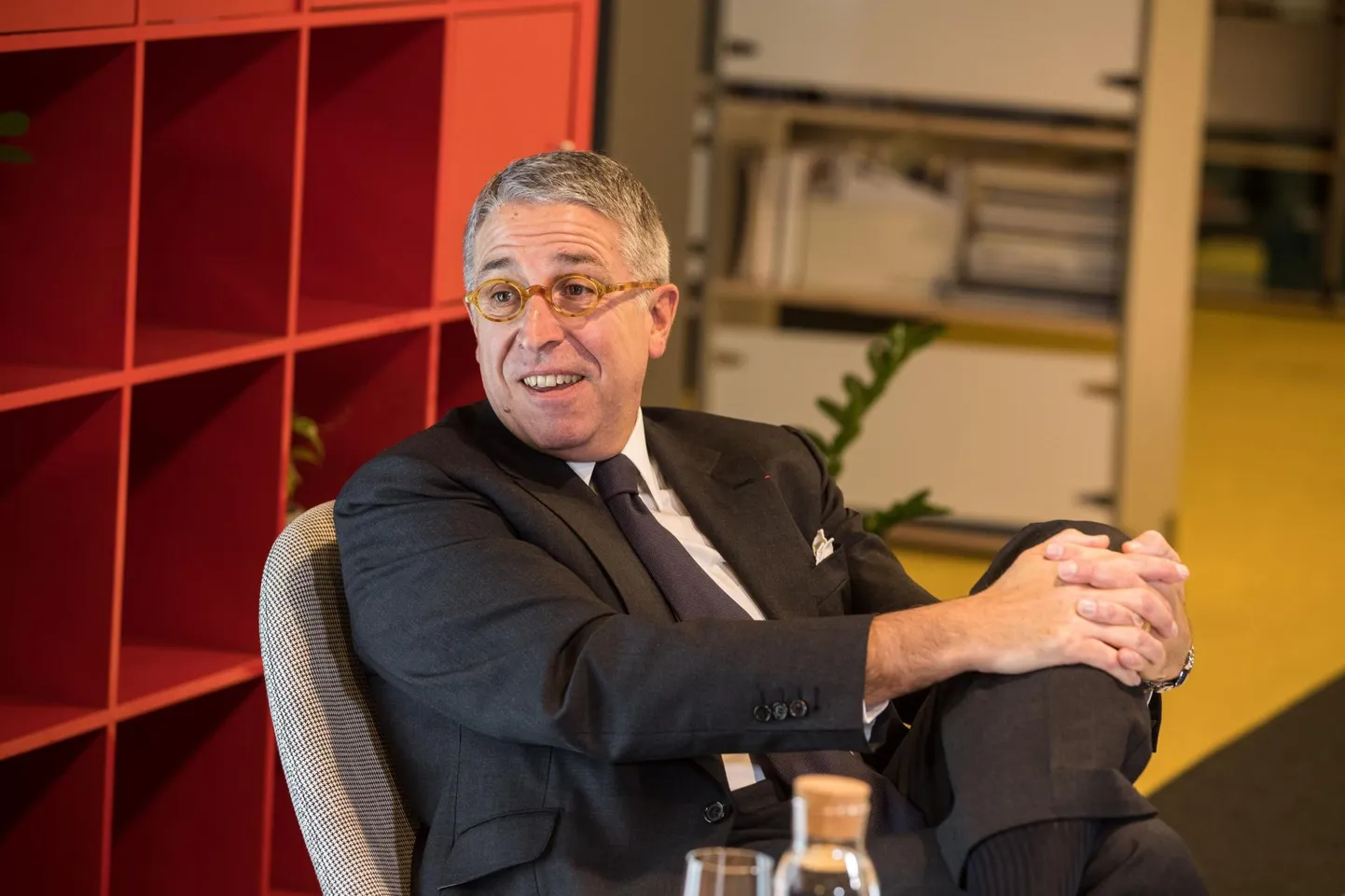 Vivendi tegevjuht Arnaud de Puyfontaine. Vivendile kuulub Universal Music, mis esindab näiteks Getter Jaanit ja Taylor Swifti.