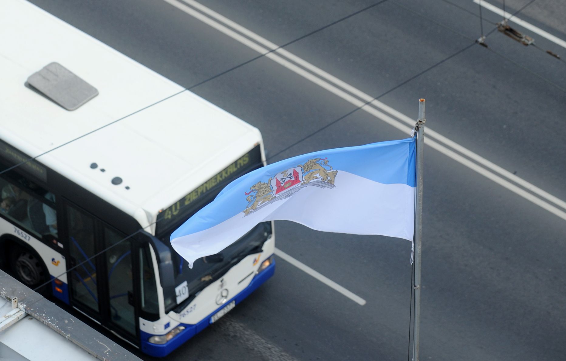 "Rīgas satiksmes" autobuss. Ilustratīvs attēls.