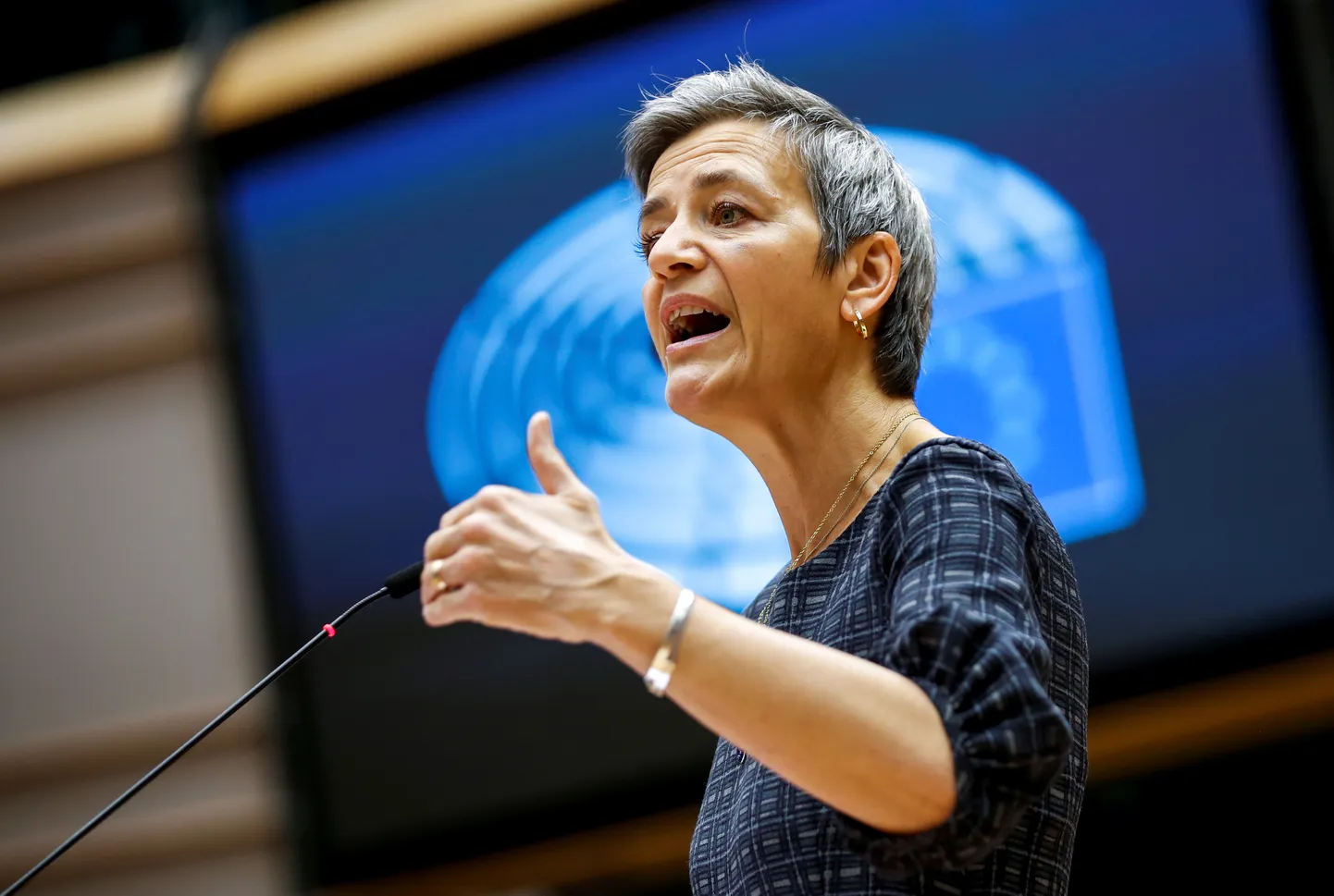 Euroopa Komisjoni konkurentsivolinik Margrethe Vestager.