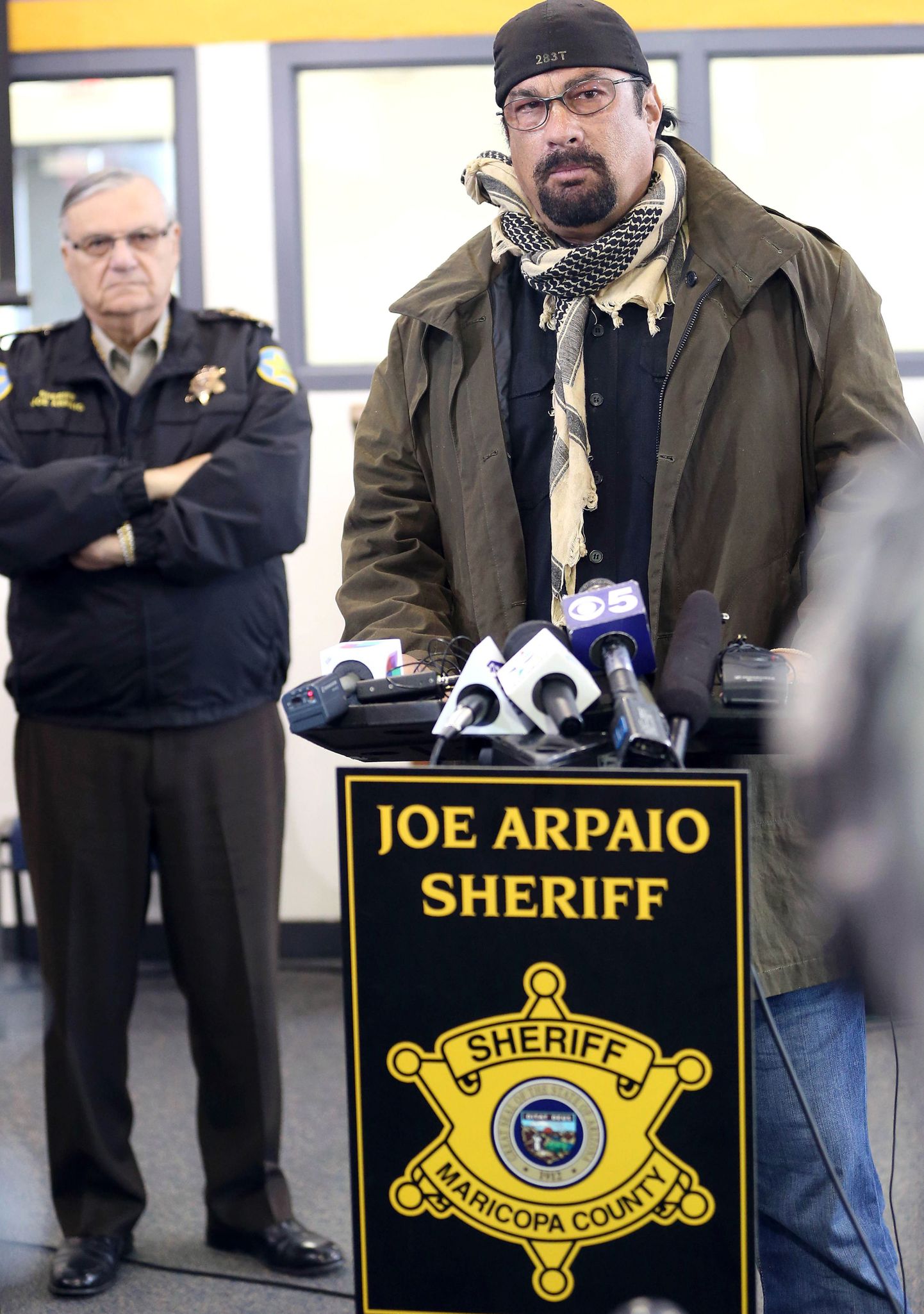 Maricopa šerif Joe Arpaio ja Steven Seagal