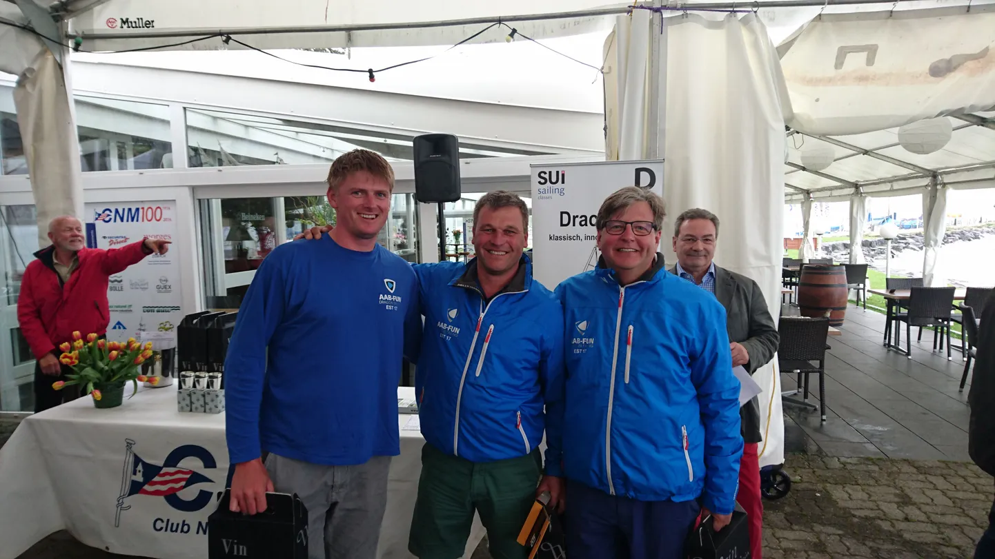 Pärnu jahtklubi purjetamismeeskond AAB-Fund sai Šveitsis teise koha.