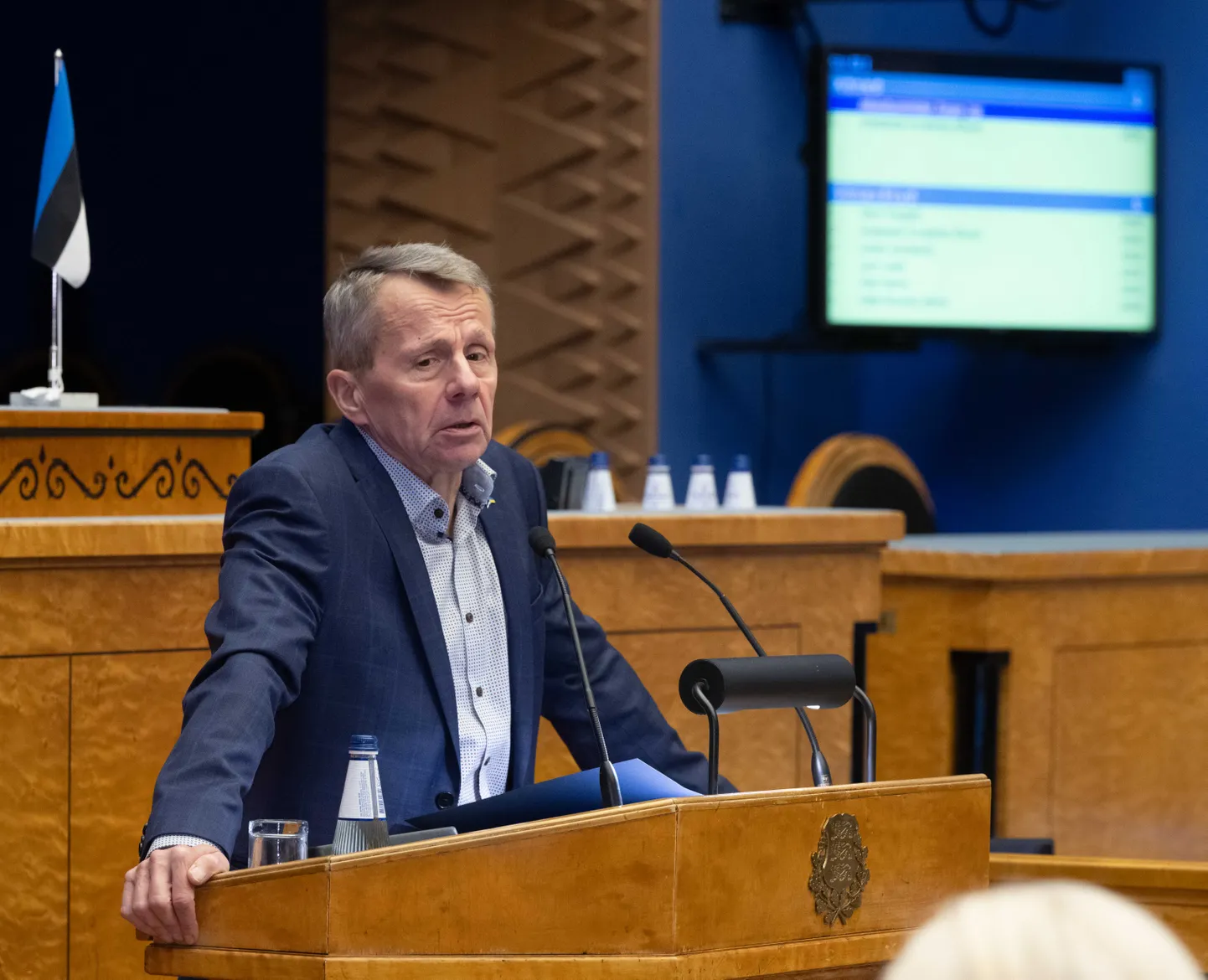 Министр финансов Юрген Лиги.