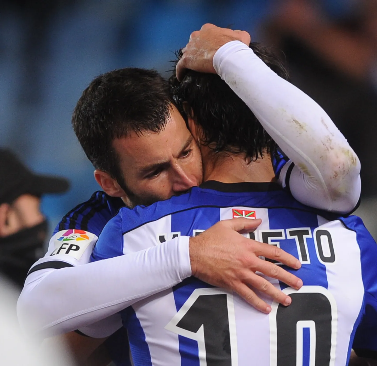 Real Sociedadi legend Xabi Prieto (seljaga) peab laupäeval klubi särgis viimase kodumängu.