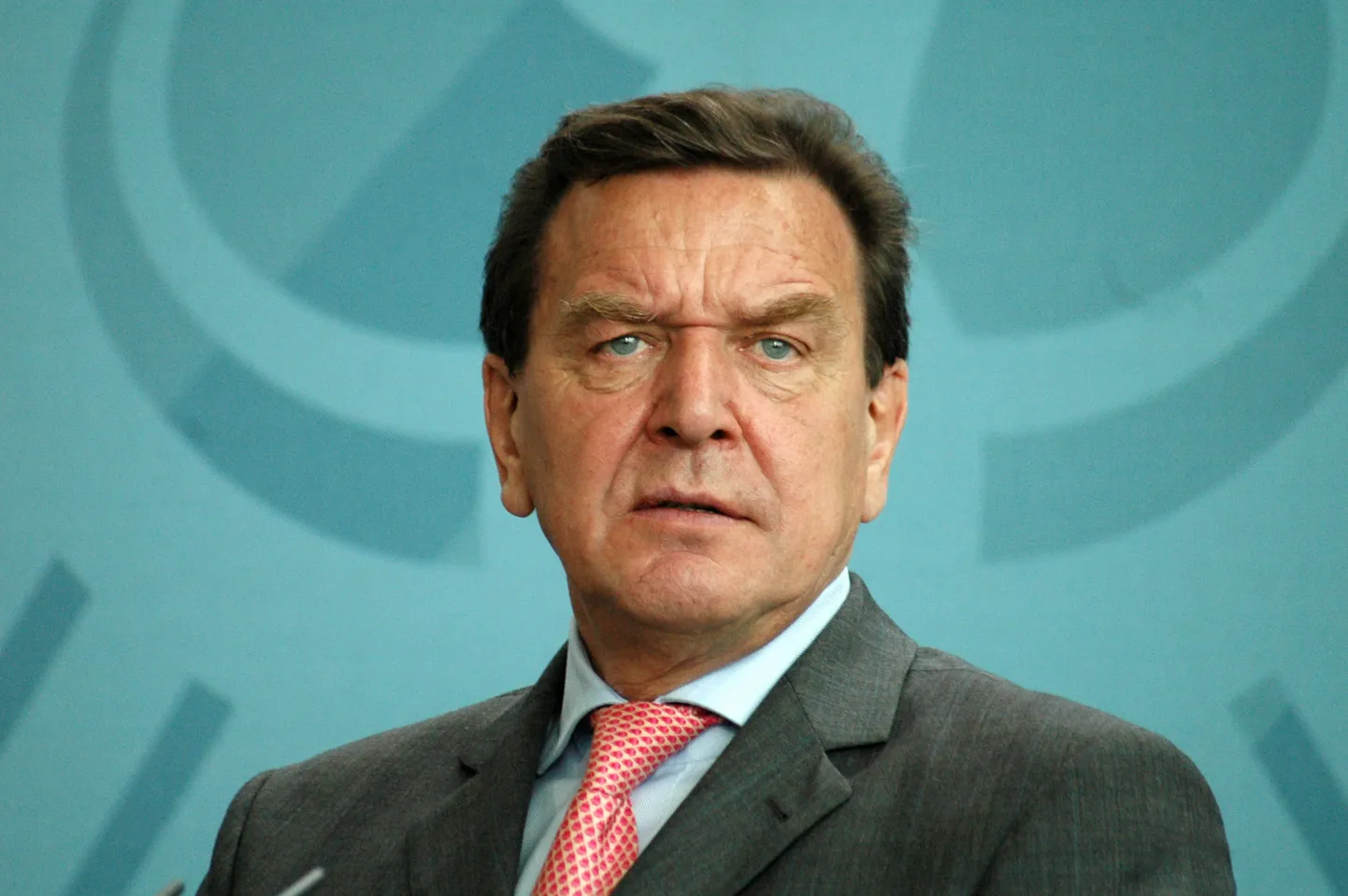 Bijušais Vācijas kanclers Gerhards Šrēders.
