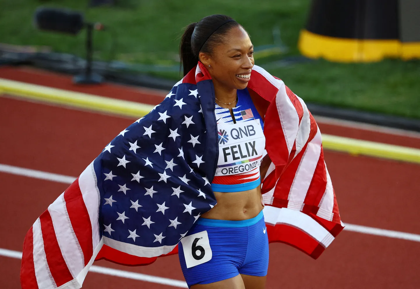 Allyson Felix.
