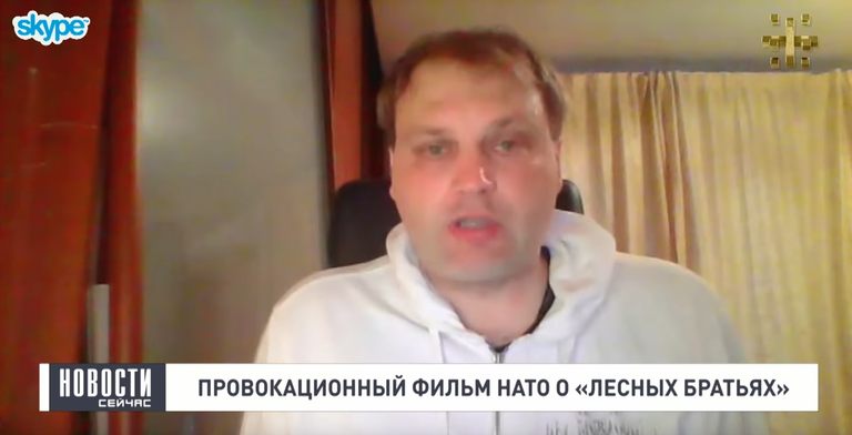 Dmitri Linter telekanalis Tsargrad.tv