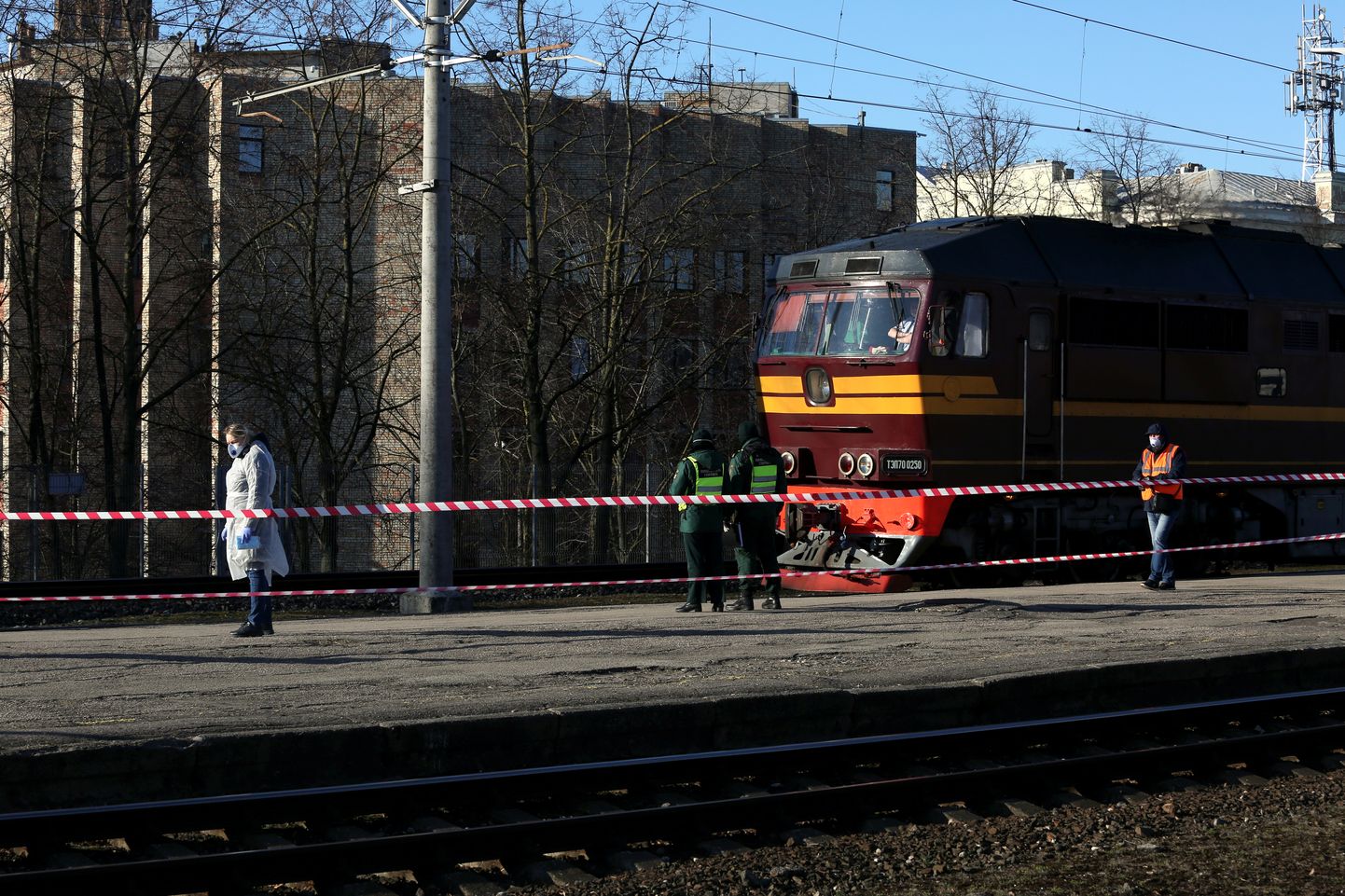 Rīgā ierodas vilciens no Kijevas ar Latvijas un Igaunijas iedzīvotājiem.