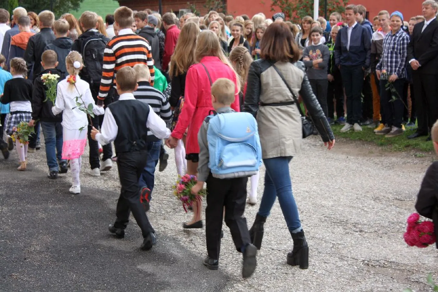 1. klassi õpilased.