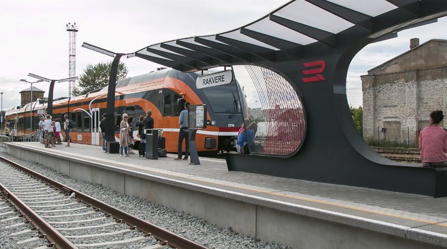 Raudteeremondi edenemine toob septembri algusest muudatusi Elroni edela-, ida- ja kagusuuna rongide sõiduplaanidesse. Foto on illustratiivne.
