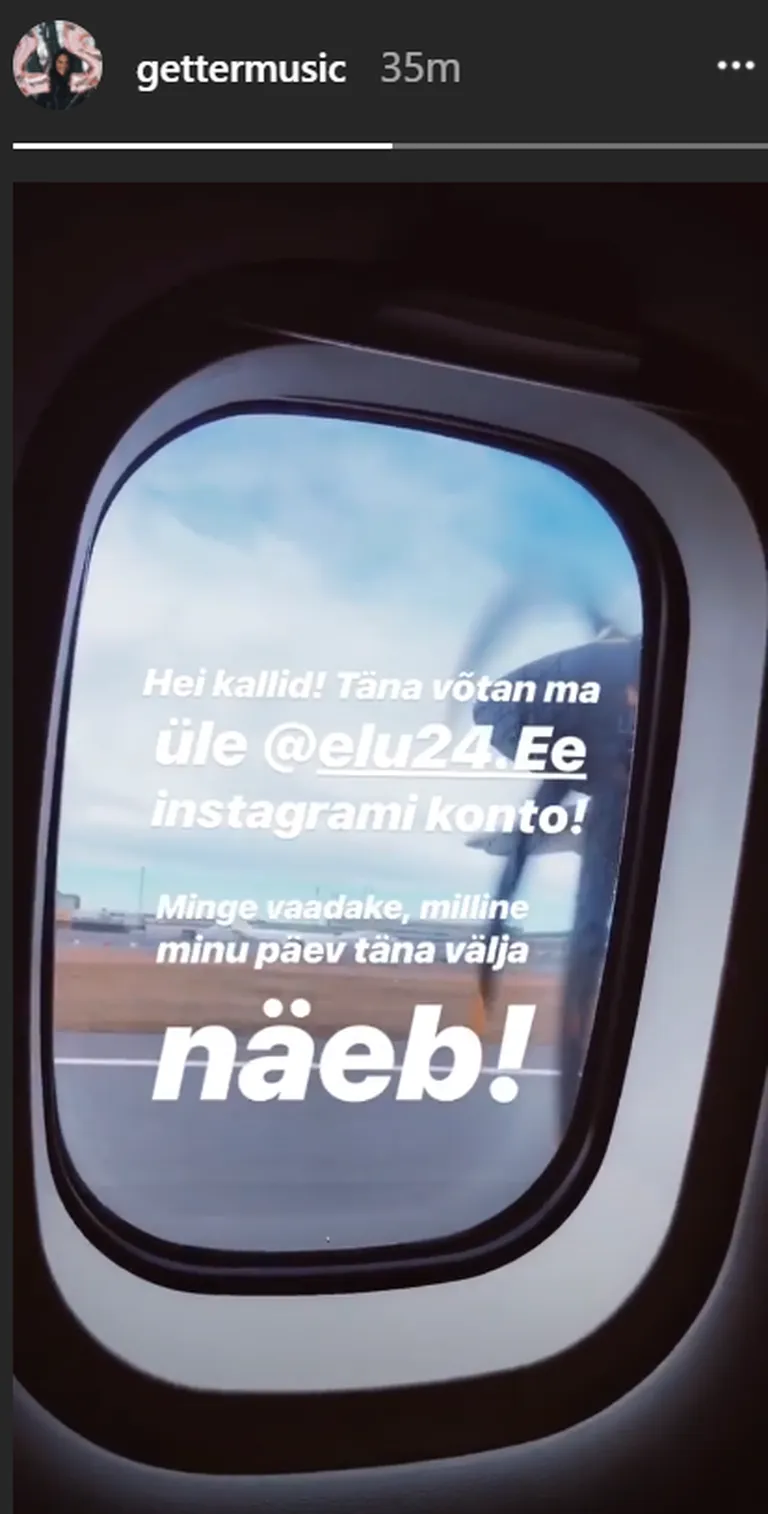Getter võtab üle Elu24 Instagrami konto!