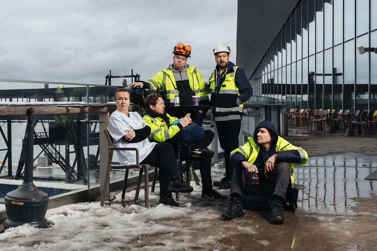 «Varamiehet» ehk «Varumehed» etenduse fotod