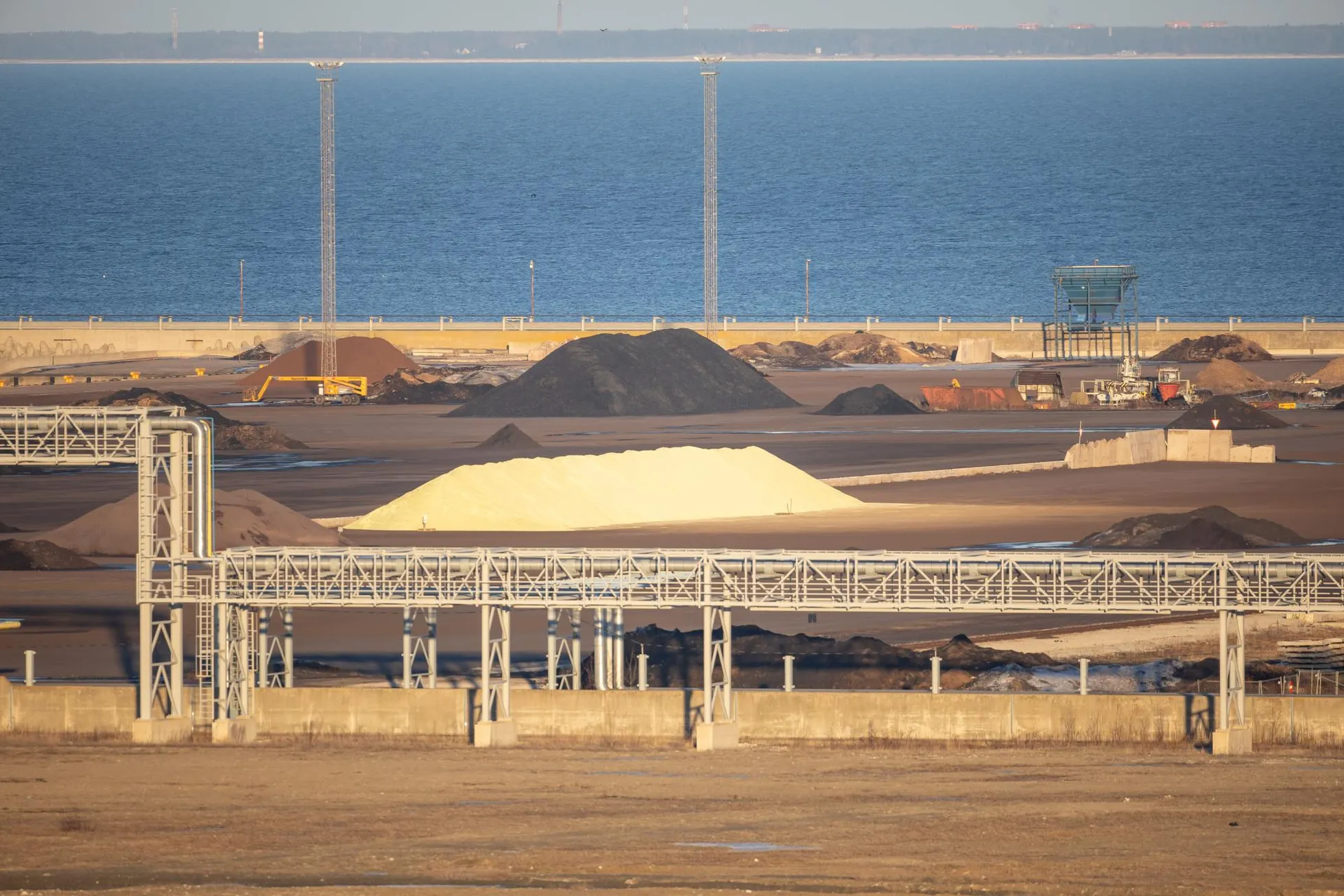 SilSteve terminal Sillamäe sadamas.
