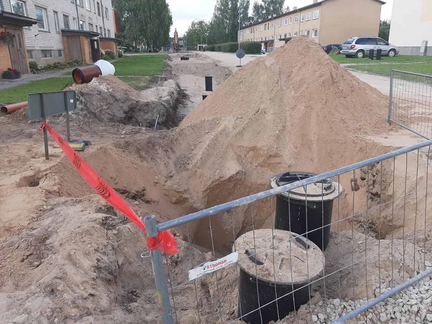 Pärast torustiku väljavahetamist rekonstrueeritakse ka Võhandu tänav.