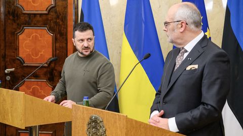 Volodõmõr Zelenskõi kinnitas president Karisele Ukraina korruptsioonitõrje toimimist