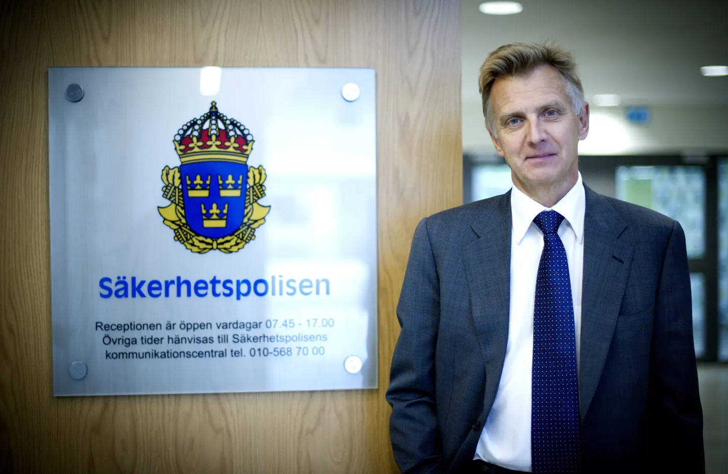 Rootsi kaitsepolitsei juht Anders Danielsson.