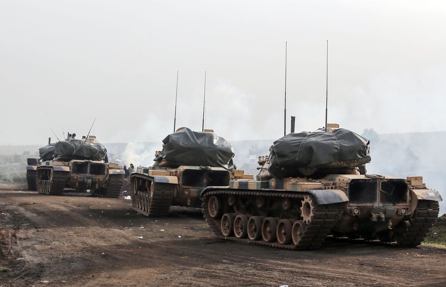 Türgi väed käesoleva aasta jaanuaris Süürias.
