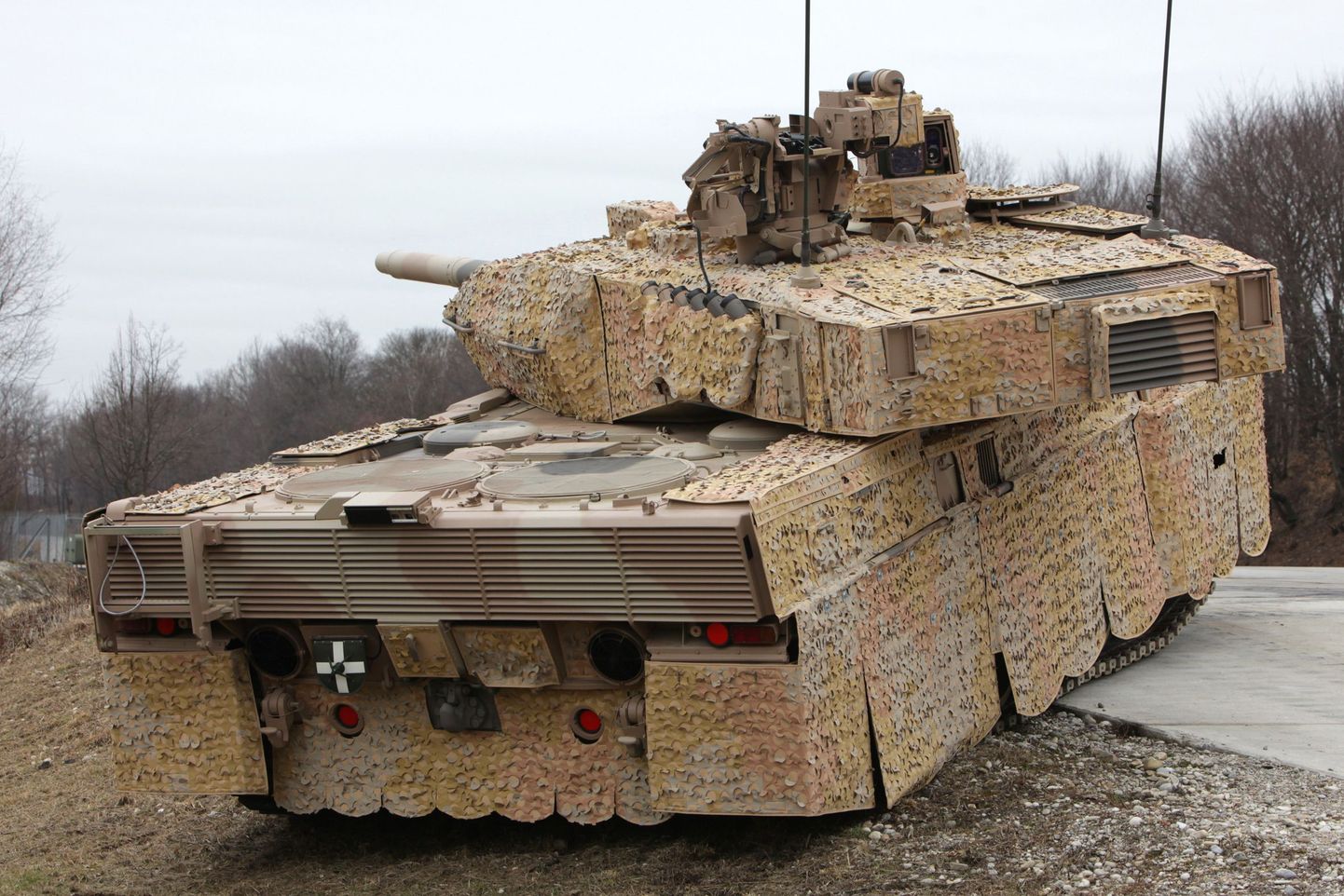 Saksa lahingtank Leopard 2 A7+.