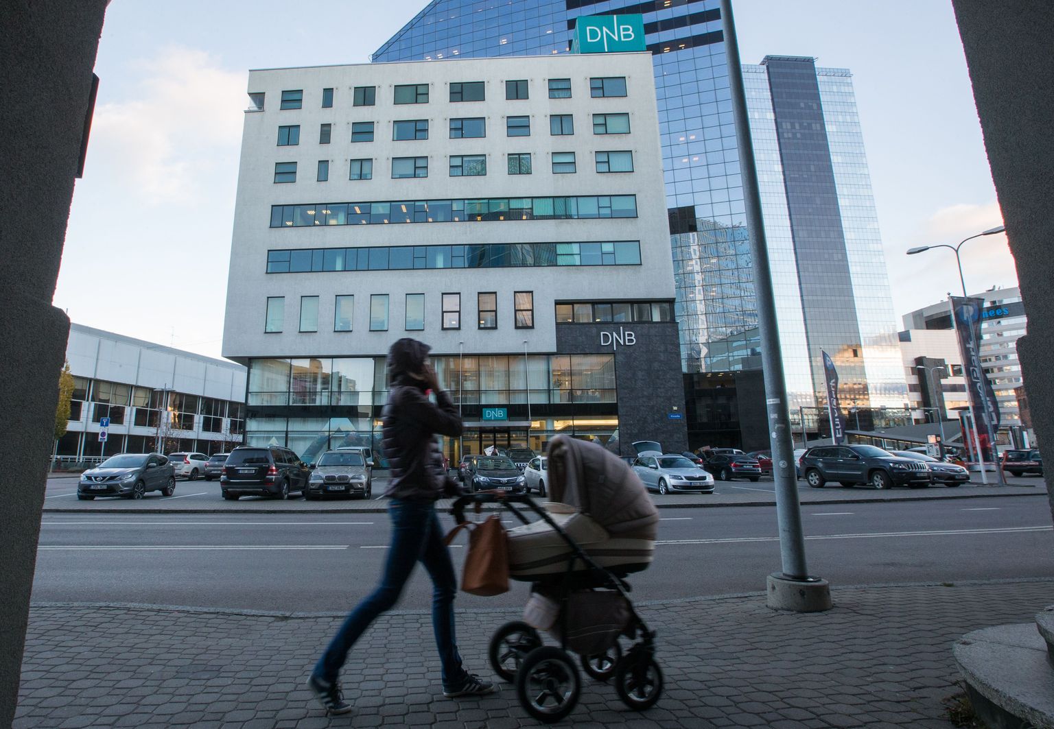 DNB panga peahoone Tallinnas.