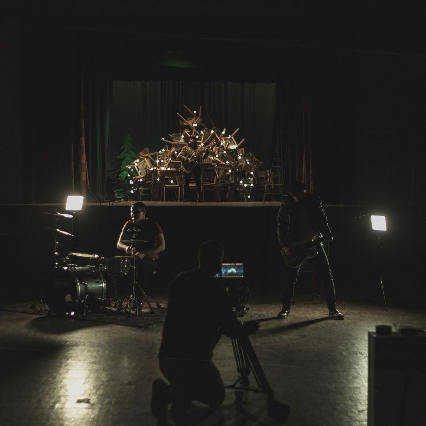 Muusikavideo filmimine Jämejalas.