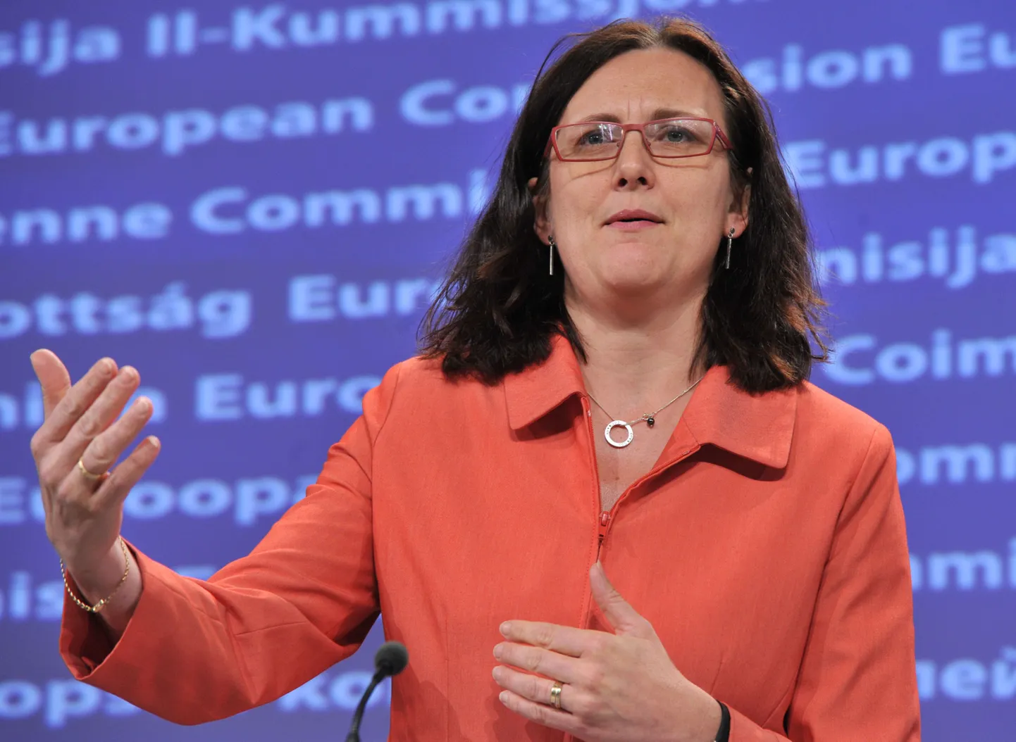 Euroopa Komisjoni kaubandusvolinik Cecilia Malmström.