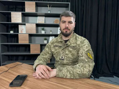 Командир 429-го украинского беспилотного авиационного полка, с позывным Ахиллес, Юрий Федоренко.