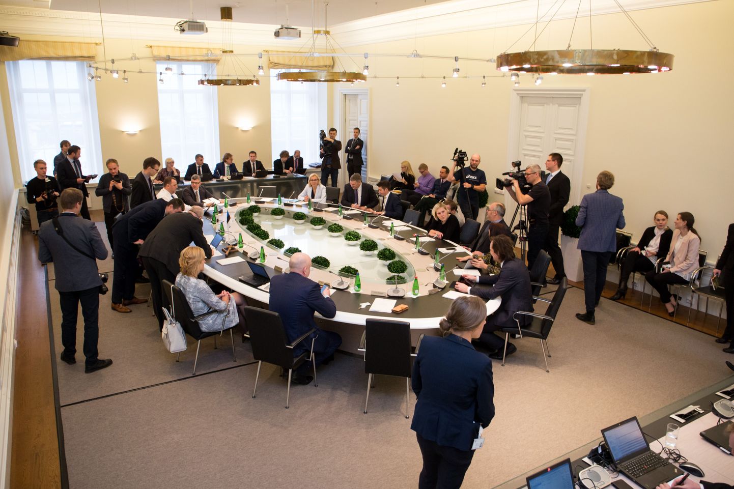 Valitsuse koosolek Stenbocki majas