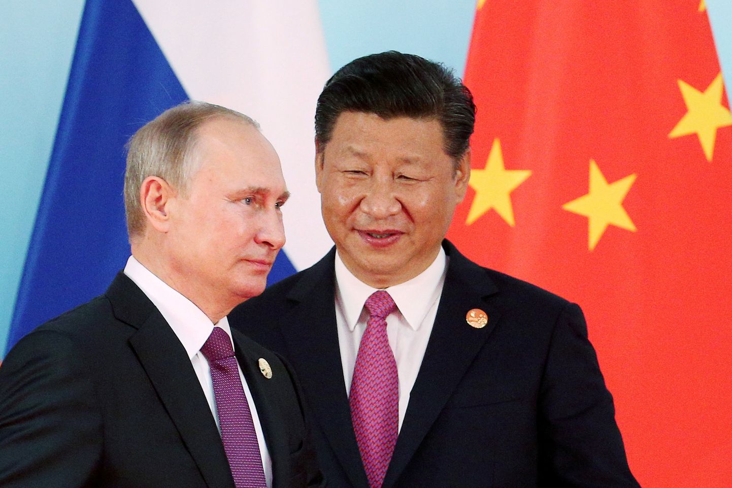 Hiina president Xi Jinping ja Venemaa president Vladimir Putin 2017. aastal Hiinas Xiamenis.