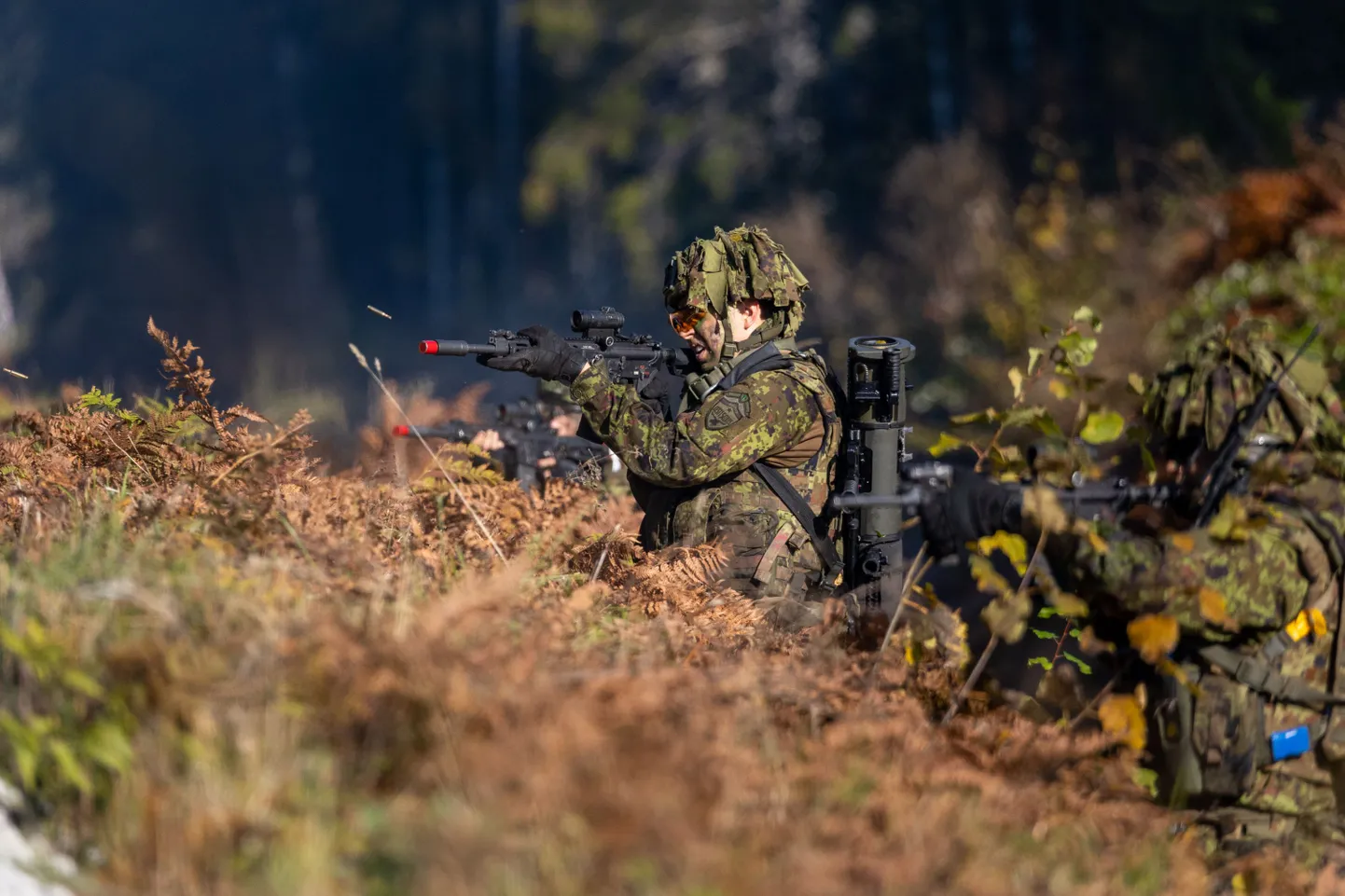 Lisaõppekogunemisel Okas kontrolliti valitud üksuste lahinguvalmidust.